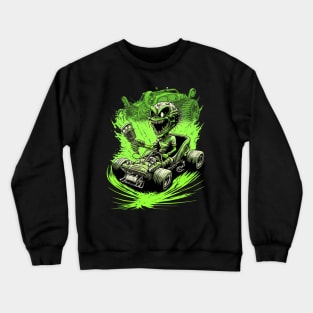 Green Speed Zombie Crewneck Sweatshirt